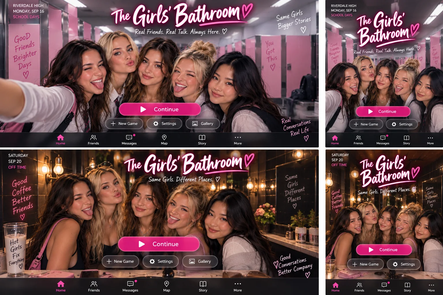 The Girls' Bathroom school-life social drama